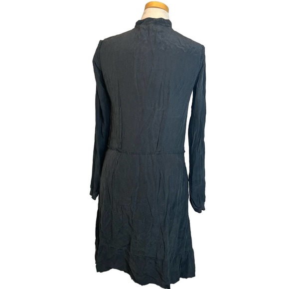 120% Silk Button Front Dress Made in Italy - Picture 5 of 8